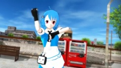 VOCALOID家族,动漫专属 - 路邊的22娘和33娘