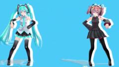 VOCALOID家族,重音teto,初音未来 - 猫耳开关