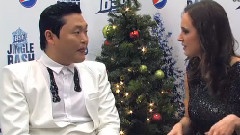 Psy - Do The Gangnam Style Dance Backstage At The Pepsi Jingle Bash