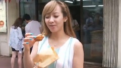 宋茜,f(x) - 香港澳门旅游写真15 品尝蛋挞