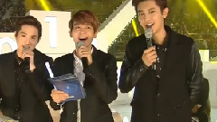 EXO,EXO-M,EXO-K - MC小可爱三连拍 & Top10受赏Cut