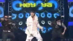 JUNJIN,蔡妍 - Hey Ya! & 摇摆 KBS2音乐银行现场版 09/06/05
