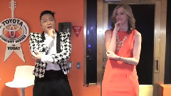 Psy - PSY Brings Gentleman To Rockefeller Plaza