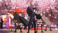 初音未来,镜音双子,巡音流歌,VOCALOID家族 - 千本桜