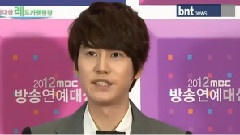 圭贤(Super Junior) - BNT News MBC演艺大赏红地毯