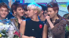 EXO,EXO-K,EXO-M - MBC 音乐中心 一位受赏 中文字幕 13/06/15 (BTU出品)