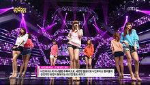 Nine Muses,NAS - 9Muses - Just Looking 130126音乐中心现场版
