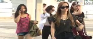 f(x),Krystal(f(x)),Luna(f(x)),宋茜 - 仁川机场赴LA