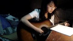 模仿翻唱 - 心愿(吉他)