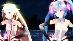 初音未来,巡音流歌,gumi,IA,VOCALOID家族 - イアイア★ナイトオブデザイア