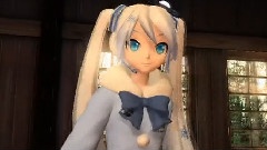 初音未来 - 白い雪のプリンセスは