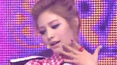 Orange Caramel - Lipstick - SBS人气歌谣现场版 中韩字幕 12/10/07