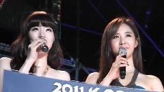 少女时代 - 2011 Sydney Kpop Music Festival MC Tiffany & Yuri Cut 5