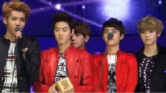 EXO,EXO-K,EXO-M - 获新人奖感言
