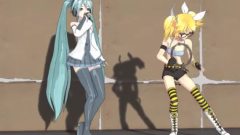 初音未来,镜音双子 - たんばリンもんすたあ