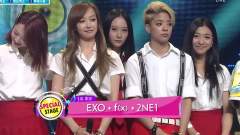 EXO,f(x),2NE1 - 一位候补 人气歌谣 13/08/18