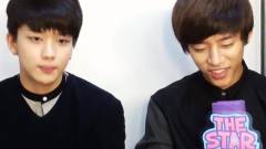 B.A.P - The STAR 同桌采访 大贤永才&眼球净化Line