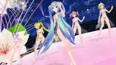 初音未来,亚北音留,gumi,重音teto,VOCALOID家族 - Freely Tomorrow