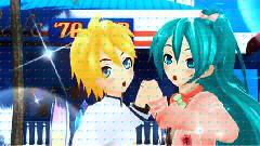 初音未来,镜音双子 - サマーアイドル