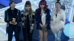 2NE1 - 最佳演唱组合奖