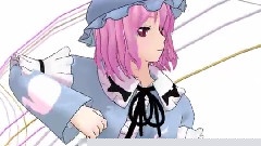 东方project - 幽幽子にてるてるを踊ってもらった
