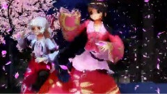 东方project - 蓬莱人に里表ラバーズを踊ってもらった