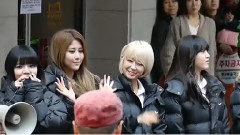 AOA - 明洞Free Hug活动