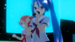 镜音双子,重音teto,初音未来 - スタートリボン