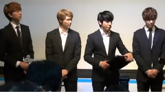 CNBLUE - 出席国际饥饿对策宣传大使委任仪式