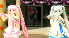 初音未来,镜音双子,VOCALOID家族 - カラフルxメロディ