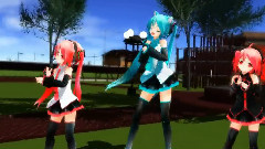 初音未来,重音teto - シュレディンガイガーのこねこ