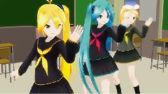 亚北音留,初音未来,镜音双子 - Nostalogic