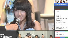 AKB48,NMB48 - AKB48 32ndシングル选拔总选举 第28位 山田菜菜感言 中文字幕 13/06/08(无限狂犬章鱼嘴总选组)