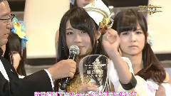 AKB48,SKE48 - AKB48 32ndシングル选拔总选举 第22位 木崎ゆりあ感言 中文字幕 13/06/08(豆乳燒丸子字幕)