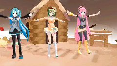 初音未来,光冈昌美,巡音流歌,gumi - マイルームディスコナイト