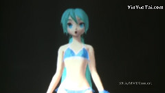 初音未来,VOCALOID家族,动漫专属 - 片想いサンバ MMD演唱会