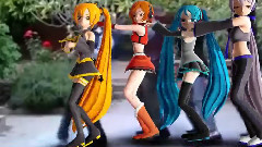 gumi,初音未来,亚北音留,VOCALOID家族 - アメリカ人風にボカロ組が