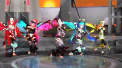 VOCALOID家族,初音未来,巡音流歌,重音teto,镜音双子 - Tda式ミク達 & αでClimax Jumpr
