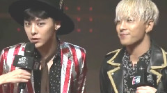 BigBang - G-Dragon&太阳 - 2014MAMA红毯&采访 现场版 14/12/03