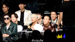 G-Dragon(BigBang),太阳(Bigbang),BigBang - 表演完嘉宾席