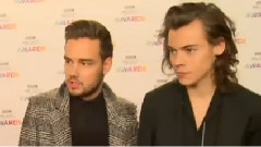 One Direction - BBC Music Awards采访