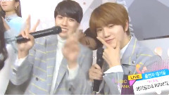 Infinite-F,A Pink - 待机室采访 - KBS音乐银行 14/12/12