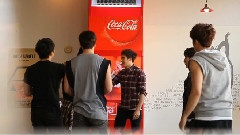 2PM - Coca Cola Hidden Camera Vending Machine