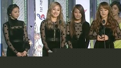 Wonder Girls - 年度音源歌手赏受赏