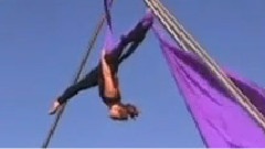 舞蹈视频 - Jayna Lee Aerial Silk Rehearsal