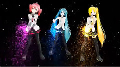 初音未来,镜音双子,重音teto - DreamFighter