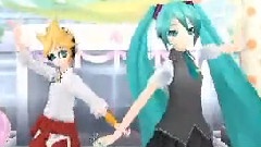 初音未来,镜音双子 - カラフルxメロディ