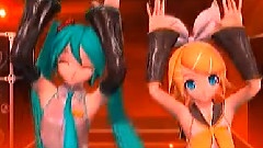 初音未来,镜音双子 - Caramelldansen