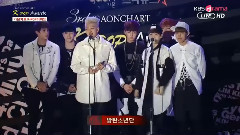 韩国群星,防弹少年团,EXO - BTS Male Group Rookie Award