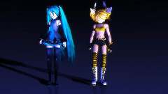 初音未来,镜音双子 - ワロングフルディテンション
